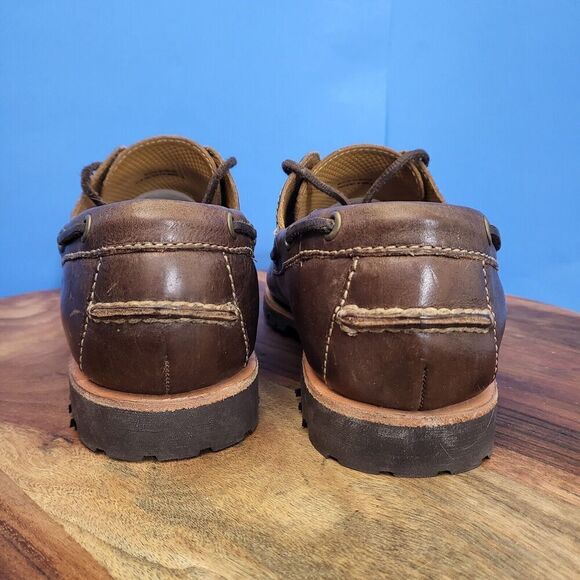 Cole Haan Docksider Deck Shoe Boat Moc Toe Lug Sole Brown Men's 9.5 M - Picture 7 of 13